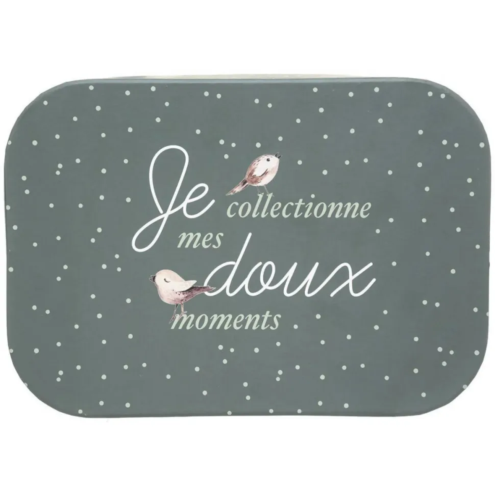 Lot de 3 boîtes de rangement forêt