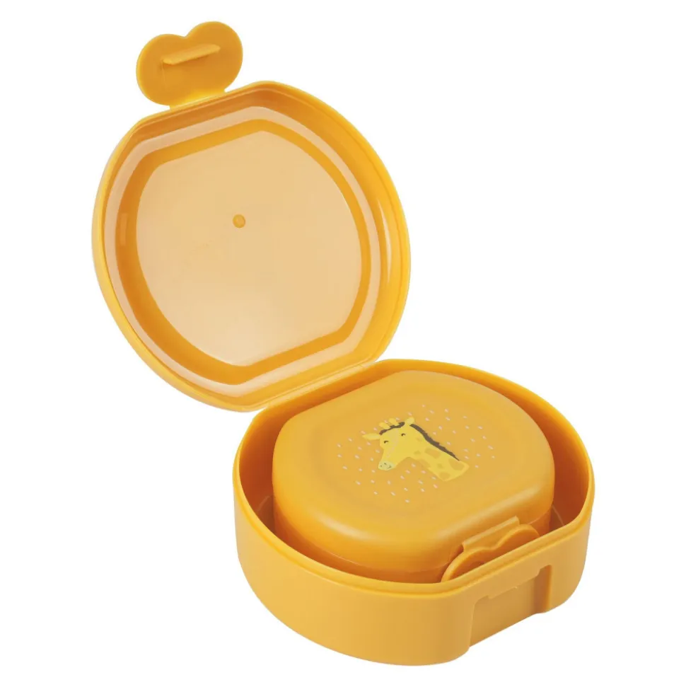 Lot de 2 boîtes à goûter à clip - mr. giraffe