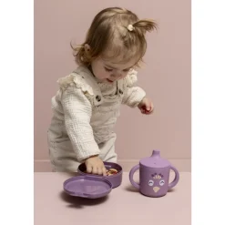 Lot de boîtes à goûter à clip rondes - mrs. peacock
