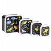 Lot de 4 boîtes à goûter galaxie