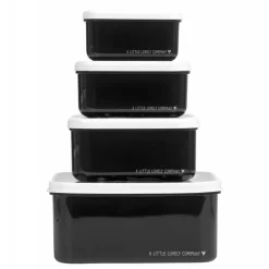 Lot de 4 boîtes à goûter galaxie