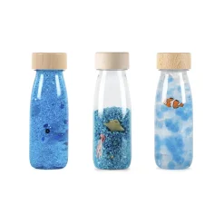 Lot de 3 bouteilles sensorielles serenity