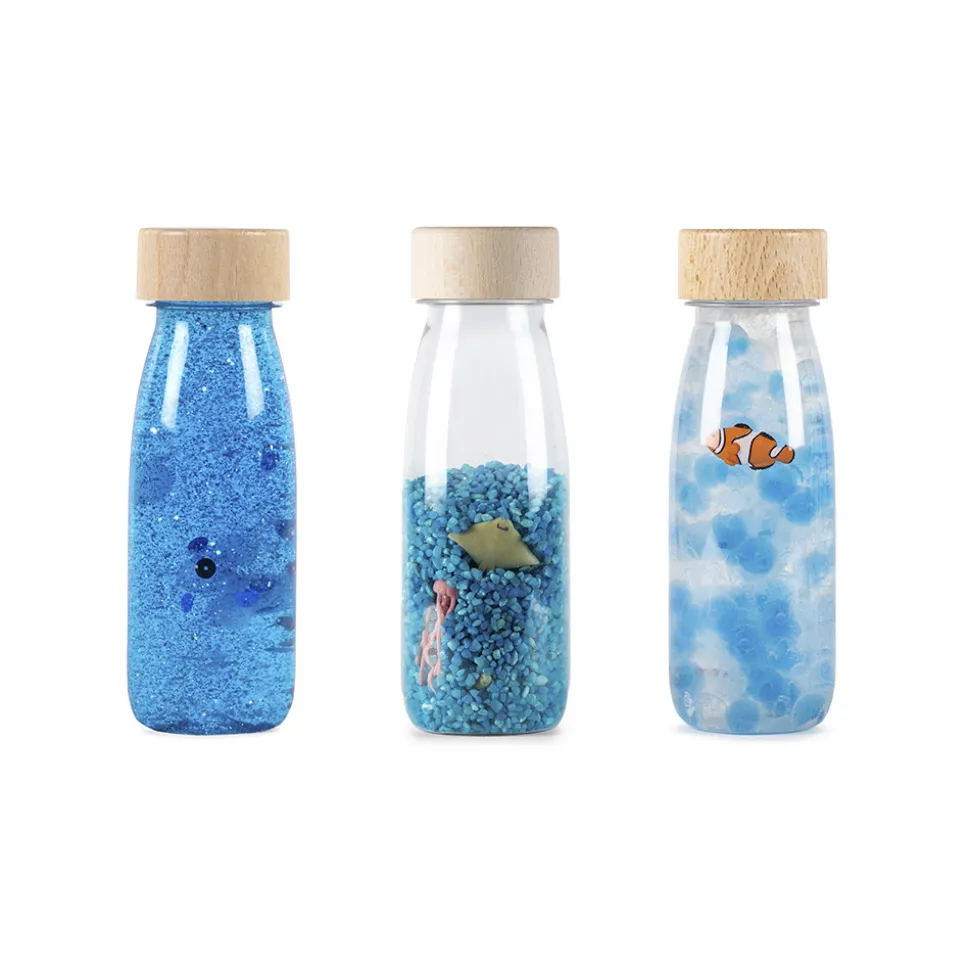 Lot de 3 bouteilles sensorielles serenity