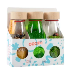 Lot de 3 bouteilles sensorielles life