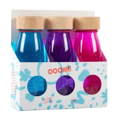 Lot de 3 bouteilles sensorielles magic