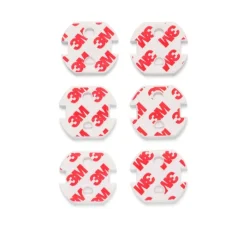 Lot de 6 caches prises