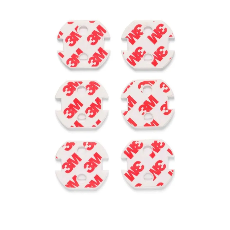 Lot de 6 caches prises