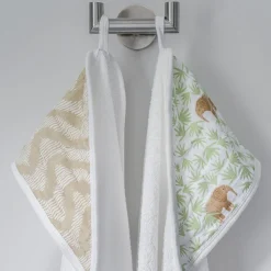 Lot de 2 capes de bain tanzania