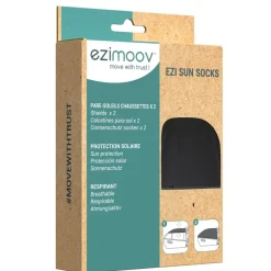 Lot de 2 chaussettes pare-soleil noir taille m