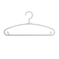 Lot de 6 cintres enfant gris