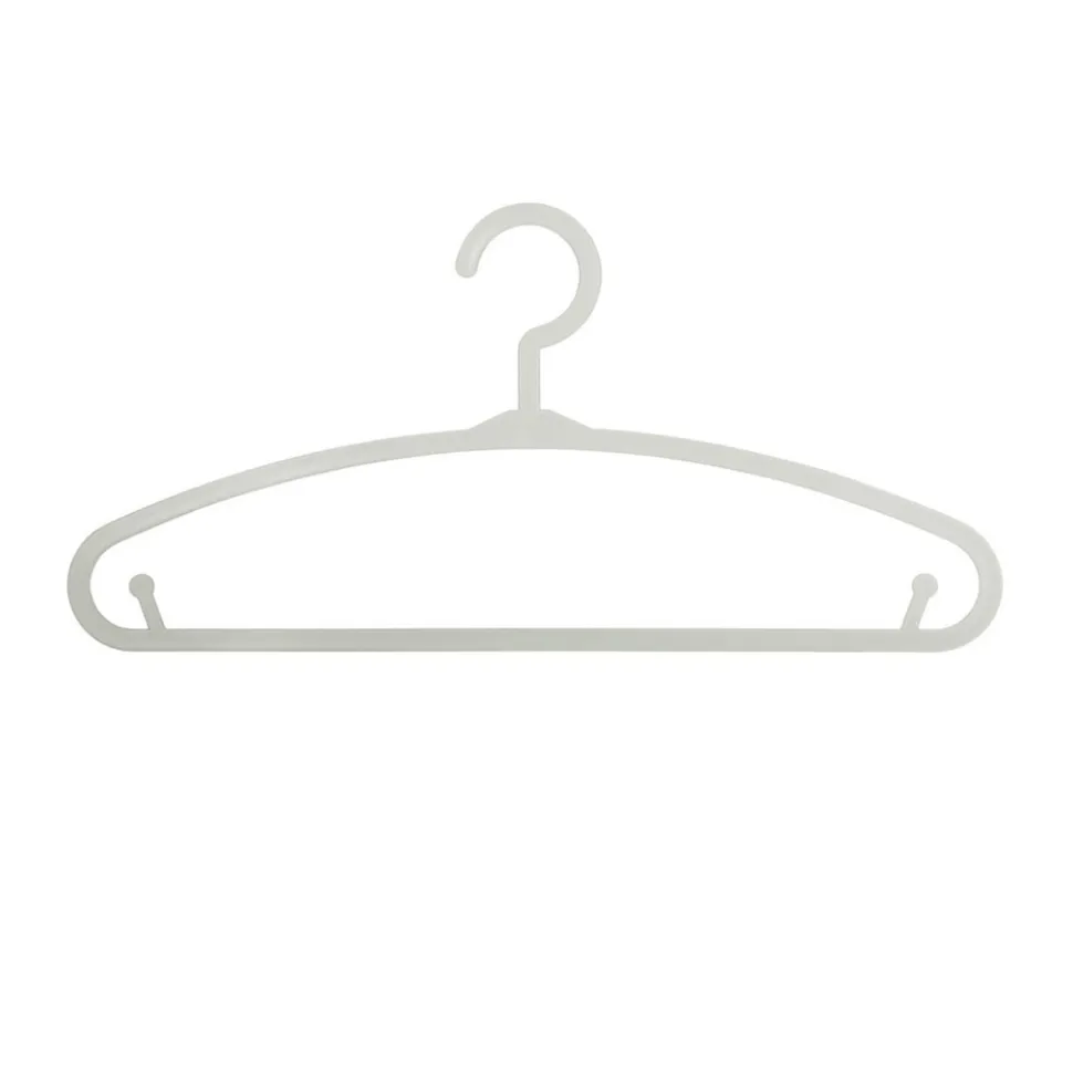 Lot de 6 cintres enfant gris