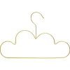 Lot de 3 cintres nuage doré