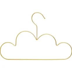 Lot de 3 cintres nuage doré