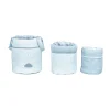Lot de 3 corbeille gigognes lily mint