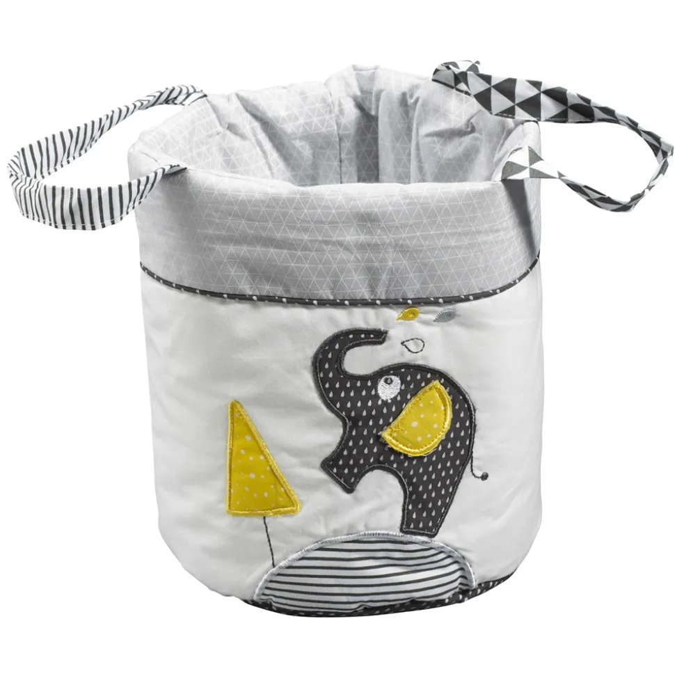 Lot de 3 corbeilles gigogne tissu babyfan