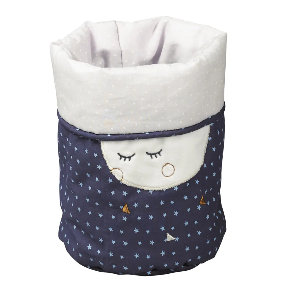 Lot de 3 corbeilles gigogne tissu merlin