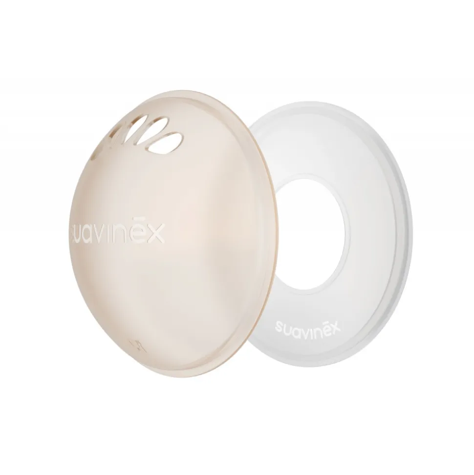 Lot de 2 coupelles recueil-lait et 2 coupelles protectrices