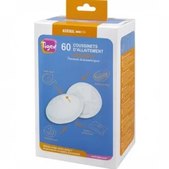 Lot de 60 coussinets d'allaitement normal