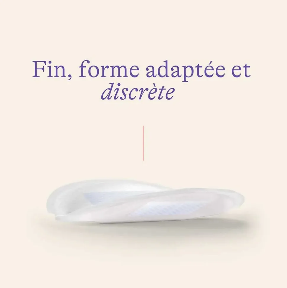 Lot de 4 coussinets d'allaitement lavables