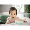 Lot de 2 couverts d'apprentissage bleu