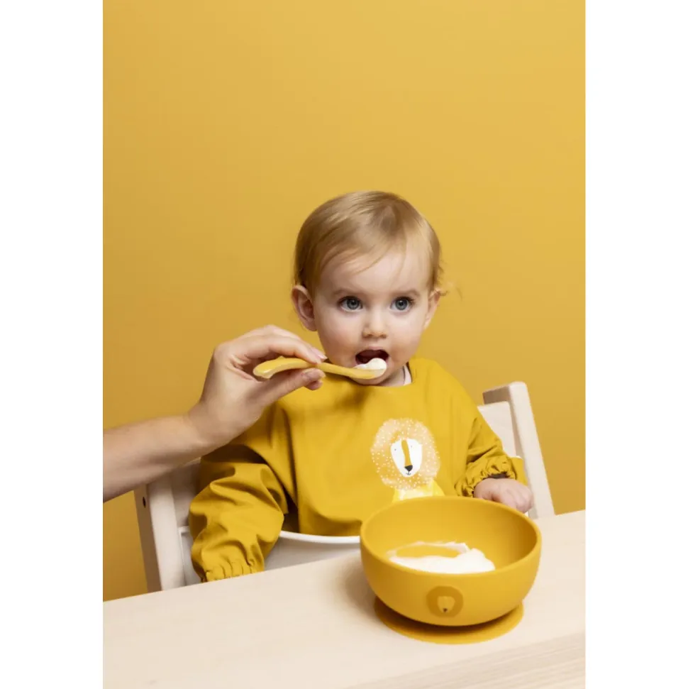 Lot de 3 cuillères d'alimentation pour bébé - mr. lion