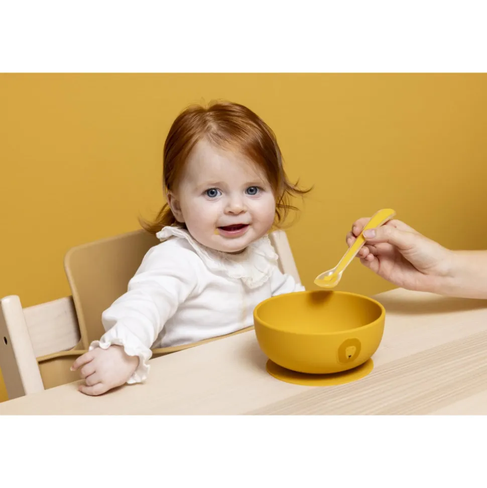 Lot de 3 cuillères d'alimentation pour bébé - mr. lion