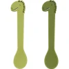 Lot de 2 cuillères en silicone mr. dino