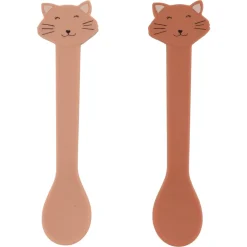 Lot de 2 cuillères en silicone mrs. cat