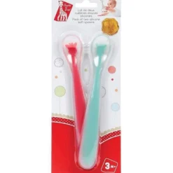 Lot de 2 cuillères en silicone sophie la girafe