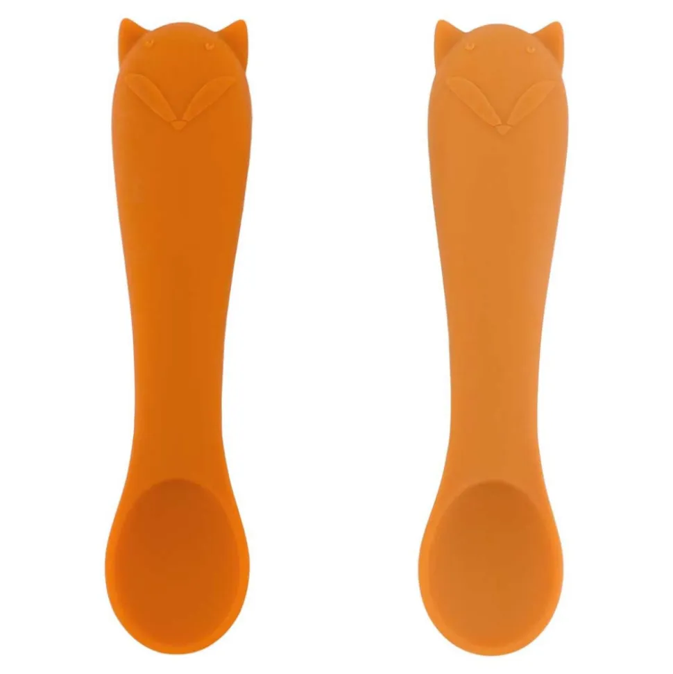 Lot de 2 cuillères pour bébé - mr. fox