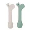Lot de 2 cuillères silicone lalee vert
