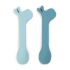 Lot de 2 cuillères silicone lalee bleu