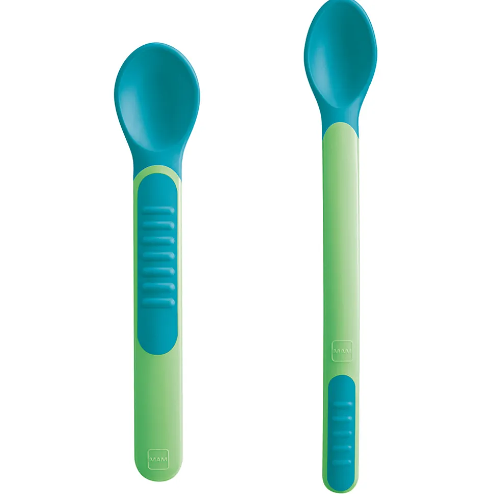 Lot de 2 cuillères thermosensibles coloris aléatoire