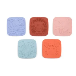 Lot de 5 dalles sensorielles pour le bain