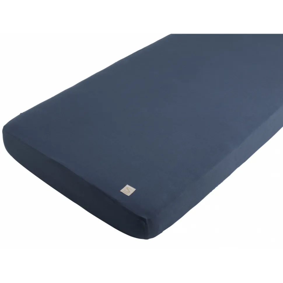 Lot de 2 drap housse uni petit nuage
