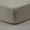 Lot de 2 draps housse jersey bio greenland - blé