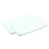 Lot de 2 draps housse nouveau né blanc pour swift
