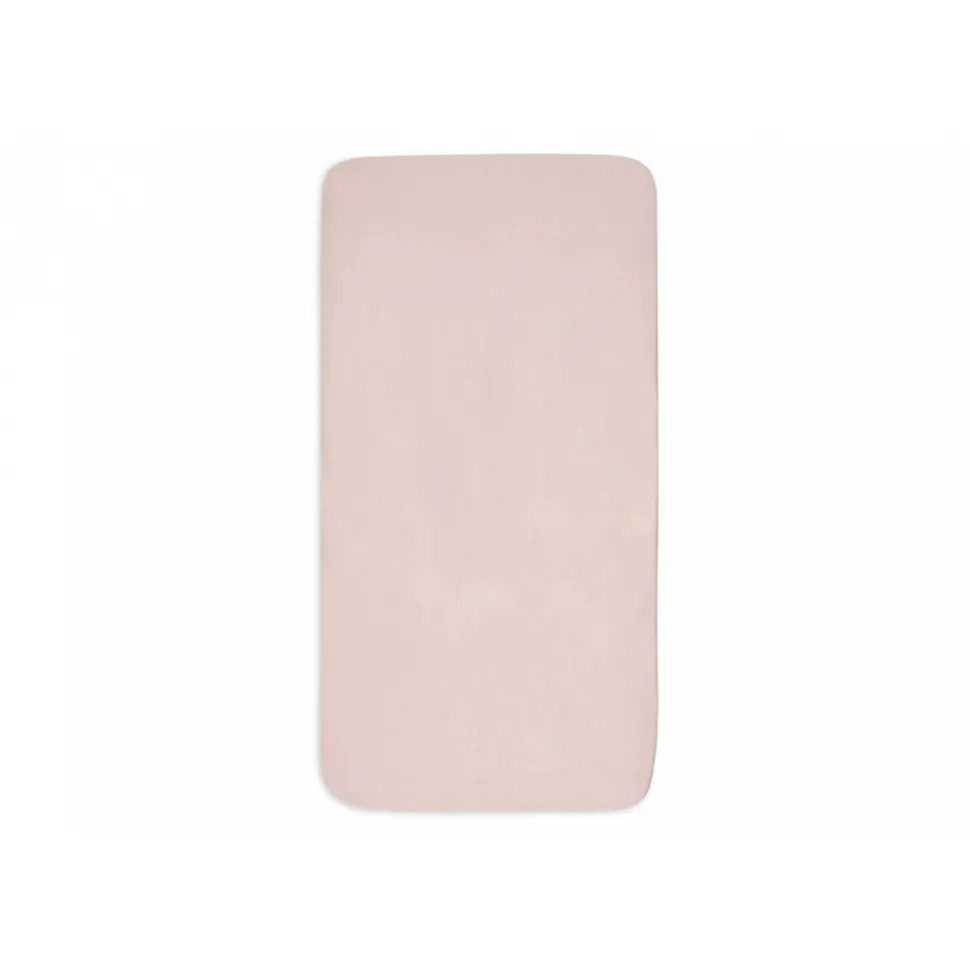 Lot de 2 draps housses jersey 60 x 120 cm wild rose