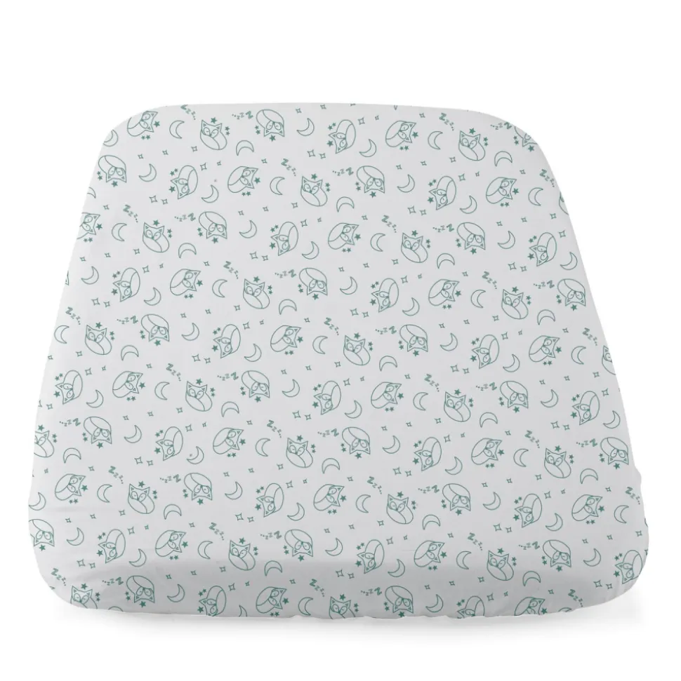 Lot de 2 draps housses next2me foxy