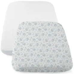 Lot de 2 draps housses next2me foxy