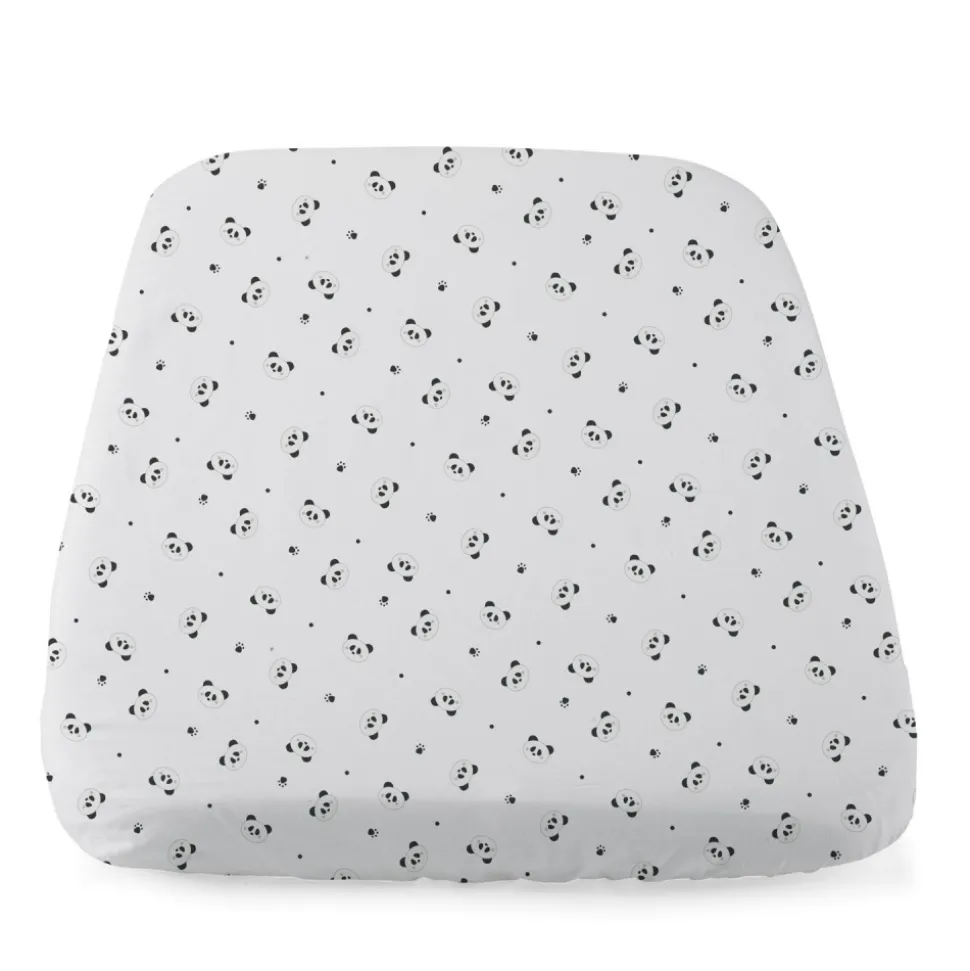 Lot de 2 draps housses next2me panda