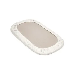 Lot de 2 draps housses pour matelas berceau snoozi