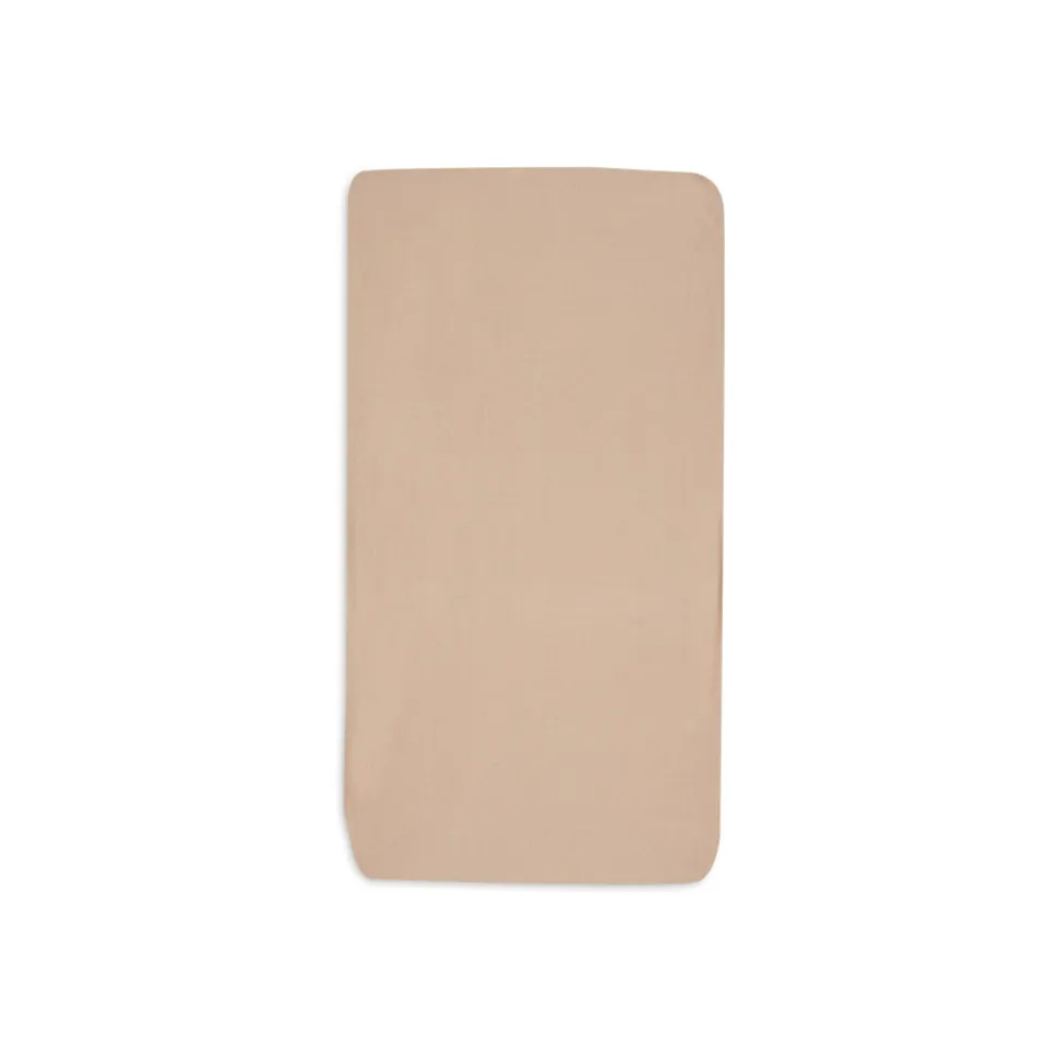 Lot de 2 draps housses 70 x 140 cm jersey blush et wild rose