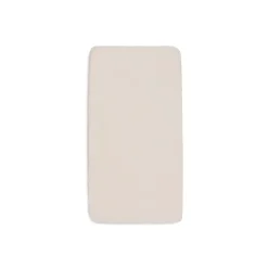Lot de 2 draps housses 40x80 cm jersey oatmeal et sand