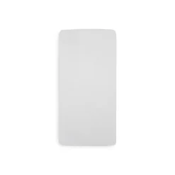 Lot de 2 draps housses 60x120 cm jersey white