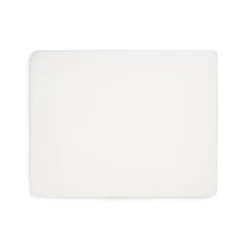 Lot de 2 draps housses 75 x 95 cm jersey pour tapis de parc white