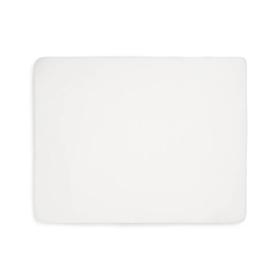 Lot de 2 draps housses 40x80 cm jersey white
