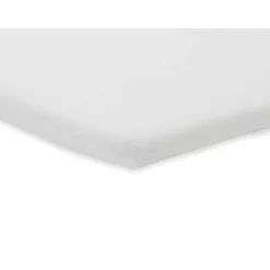 Lot de 2 draps housses 40x80 cm jersey white