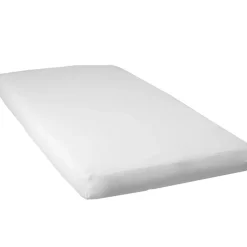 Lot de 2 draps housse 70 x 140 cm blanc