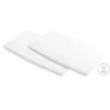 Lot de 2 draps housse zina/calidoo/amara blanc